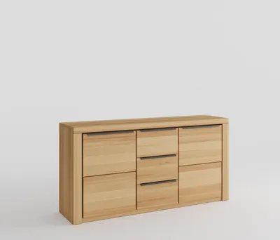 Produktbild von Sideboard Kommode Brest Kernbuche geölt Teilmassiv Breite 160cm Anrichte