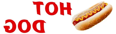 Produktbild von Werbebanner Hot Dog Motiv, Planenmaterial, digital bedruckt, geöst, 200 x 70 cm