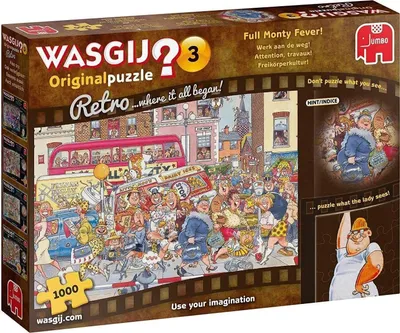 Produktbild von Wasgij Original 3 Retro Freikörperkultur! 1000 Teile Puzzle