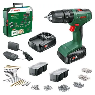 Produktbild von Akku-Schlagbohrmaschine EasyImpact 18V-40 + SystemBox, 2 x Akku PBA 18V 1.5Ah