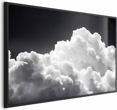 Produktbild von Posterpapier Poster - Discover the Infinite Play of Sunlight – Clouds and Shadows in the Sky 90x60 cm Muster b-H-10042-ao-a