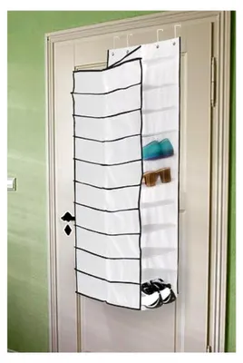 Produktbild von Schuh-Organizer in Weiß und Schwarz