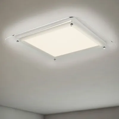 Produktbild von Briloner LED Deckenleuchte Free weiß 52 x 52 cm mit Backlight-Effekt