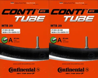 Produktbild von 2x Continental MTB 29 Schlauch 29 Zoll AV (47/62-622) AV 40mm