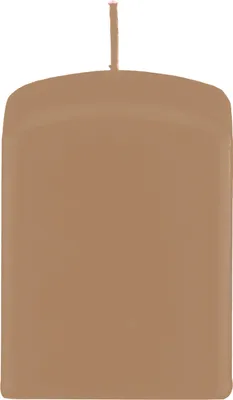 Produktbild von Quader, Quadratische Kerzen Portobello Nougat 80 x Ø 70/70 mm, 4 Stück