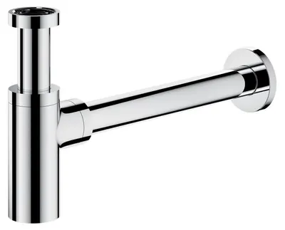Zdjęcie produktu dla Syfon umywalkowy, syfon 1 1/4", mosiądz, wykończenie chromowane, syfon do umywalki, syfon odpływowy