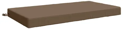 Immagine prodotto di Cuscino da seduta SOEST, 100% poliestere, color tortora, dimensioni 120 x 80 x 10 cm
