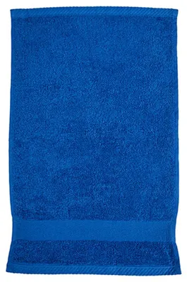 Productafbeelding van Fair Towel - Gastendoek "Cozy", katoen uit biologische teelt, model LT3856 (één maat) (kobaltblauw)