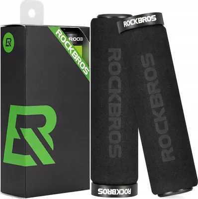 Produktbild von Rockbros Sponge Lenker Griffe Komfortabel Langlebig Schwarz