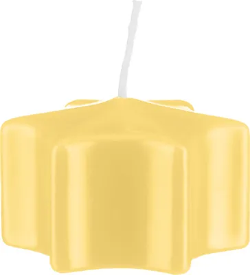 Produktbild von Sternkerzen Schwimmkerzen Grapefruit Gelb 35 x Ø 60 mm, 16 Stück