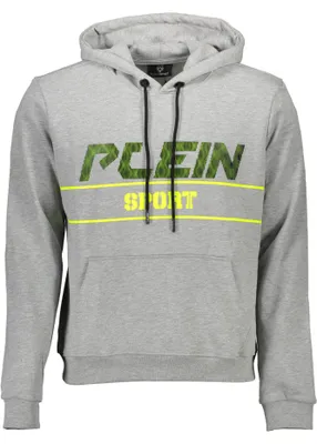 Produktbild von Plein Sport Herren Sweatshirt aus Baumwolle in Grau