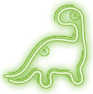 Immagine prodotto di Neon LED Sign Light USB LED Light Home Illuminated Sign Night Light Dinosauro Verde