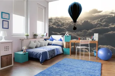 Produktbild von Vlies Fototapete SCHÖNE WOLKEN 375 x 250 cm (inkl. Kleister) - Vlies Tapete, Wandtapete, Wandbilder - Tapete für Wohnzimmer Schlafzimmer, Büro, Küche - Montagefertig