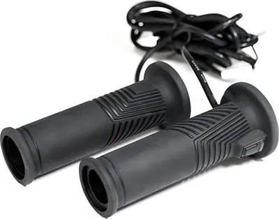 Obrázok produktu pre Vyhrievané rukoväte Koso HG-17 22 mm 7/8 palca + 25,4 mm 1 palec D 130 mm s integrovaným spínačom čierne