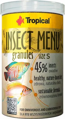 Image de Tropical INSECT MENU GRANULATE GRÖSSE S 250ML/135G