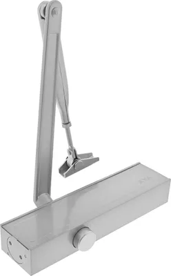 Produktbild von AXA Türschließer - Modell 7507 - Türschließer für den Innenbereich - Bis 80 kg - Verstellbar - Grau