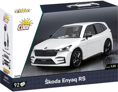 Zdjęcie produktu dla COBI Škoda Enyaq RS, Klocki do budowania, 6 lat(a), 92 szt.