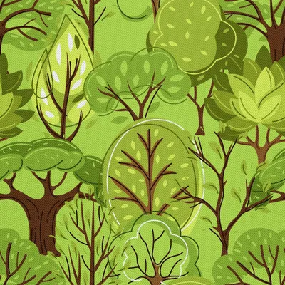 Immagine prodotto di OUTDOOR DEKOSTOFFE OXFORD - Motivo alberi dipinti
