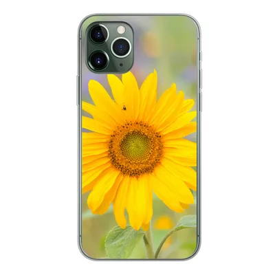 Produktbild von MuchoWow® Handyhülle Schutzhülle Hülle für iPhone 11 Pro Blumen - Sonnenblume - Gelb Silikon Softcase Handy Hülle - Handy