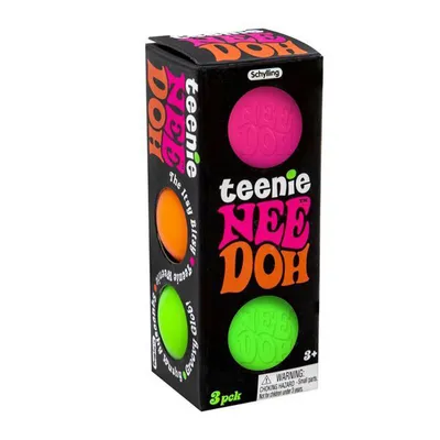 Obrázok produktu pre Schylling Nee Doh Teenie Needoh, Antistresová loptička, 3 rok / roky, Rôzne farby, 1 kusov
