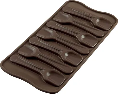 Produktbild von Silikomart Pralinenform Schokoform Löffel
