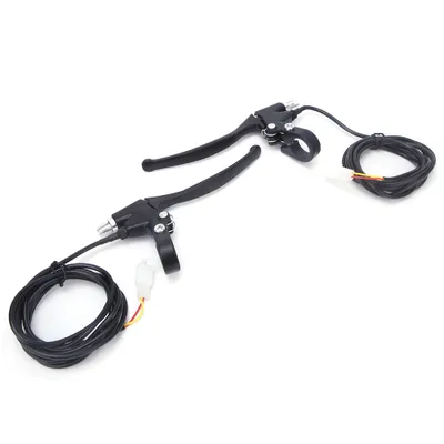 Image de Levier de frein de poignée,Frein de poignée de vélo électrique,Frein de poignée de scooter électrique,Frein de poignée électrique
