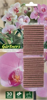 Produktbild von Gärtners Düngestäbchen Orchideen, 30 Stück