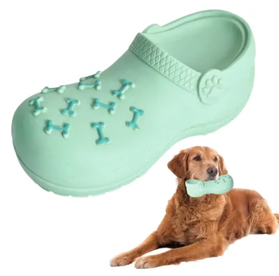 Image de Jouet à mâcher pour chien durable en forme de pantoufles