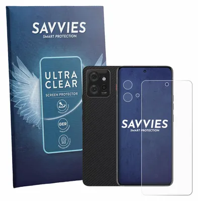 Produktbild von 18x Für Motorola ThinkPhone (Display+Kamera) Schutzfolie Savvies Displayschutz Display Schutz Folie Klar Transparent