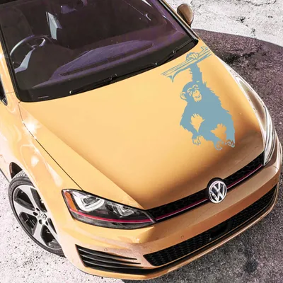 Produktbild von Aufkleber - Autoaufkleber "Schimpanse" 30cm x 18cm pastelltürkis - Tuning Carystyling Heckscheibe Auto