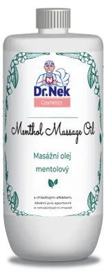 Zdjęcie produktu dla Dr.nek Cosmetics, Olej do masażu z mentolem, 1 litr