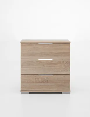 Produktbild von Nachtkommode >Easy Plus< (BxHxT: 52x58x38 cm) in Eiche-Sägerau