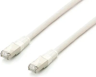 Produktbild von Equip Cat.6A Platinum S/FTP Patchkabel, White, 2.0m , 10pcs/set
