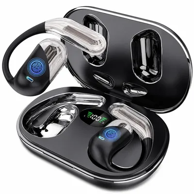 Produktbild von Sprachübersetzer Ohrhörer mit App, Echtzeit Simultanübersetzung, 198 Sprachen, Bluetooth 5.4, ideal für Reise & Meetings