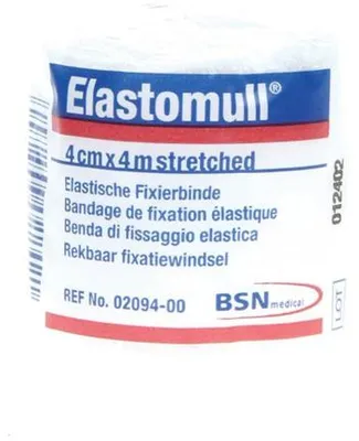Productafbeelding van Elastomull Stretch 4 m x 4 cm (1 rol)
