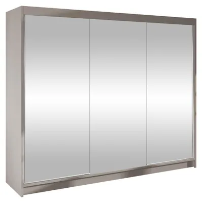 Produktbild von MIRJAN24 Schiebetürenschrank Derby III, Kleiderschrank, Stilvoll Schlafzimmer Garderobenschrank (Farbe: Cashmere)