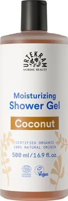 Obrázok produktu pre Urtekram Kokosový sprchový gél | Kokosový sprchový gél | hydratačný 500 ml