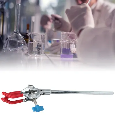 Produktbild von Dreifinger-Laborklammer, Laborklammer, Laborbecherklemme, Laborverlängerungsklammer, Dreifinger-Laborklammer