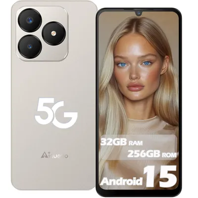 Produktbild von Neo S25 Pro 5G 8,5 mm ultradünn Handy 32GB+256GB 6,75" 120Hz 4K 5280mAh Smartphone Android 15 64MP Kamera Dual SIM/NFC/Widevine L1/OTG,Gold