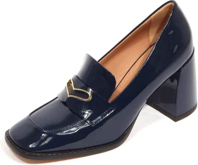 Produktbild von H7294 decollete donna A.BOCCA woman heel loafer blue