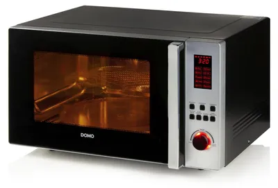Productafbeelding van Domo DO24201C, Werkblad, Combimagnetron, 42 liter, 1000 Watt, Ingebouwd display, Knopbediening, Draaiknoppen