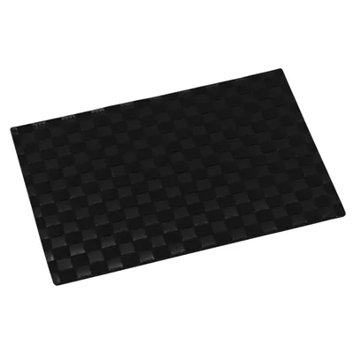 Produktbild von Platzset, Tischset GEFLOCHTEN schwarz 43x30cm Kunststoff Kesper WA