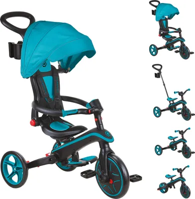 Zdjęcie produktu dla Rowerek Globber Explorer Trike składany 4w1 732-105