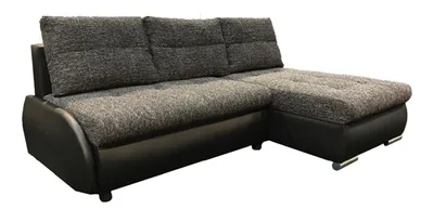 Produktbild von -Design Ecksofa Schlafsofa Bettfunktion Couch Leder Textil Polster Sofas Neu