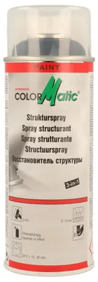 Produktbild von ColorMatic Strukturspray schwarz, 400 ml
