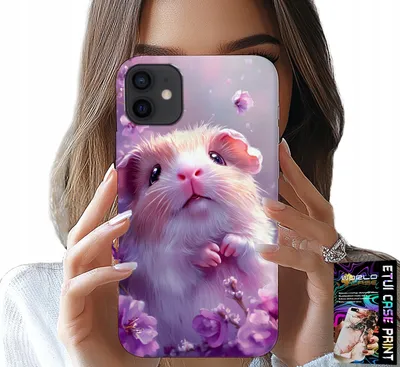 Obrázek produktu pro Pouzdro Pro Iphone 12 Mini - Roztomilý Křeček, Hlodavec Pro Děti