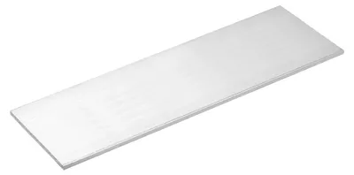 Imagen del producto de Placa de aluminio 6061 - Cuadrada, 1/4 pulgada, 5 x 90 x 305 mm