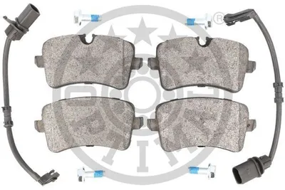 Produktbild von OPTIMAL Bremsbeläge Satz Hinten Bremsklötze für AUDI A4 Avant (8K5, B8) BP-12459