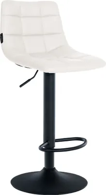 Produktbild von Barhocker HLO-CP264 Kunstleder schwarz  weiß