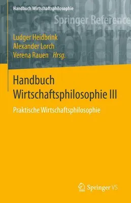 Zdjęcie produktu dla Handbuch Wirtschaftsphilosophie III